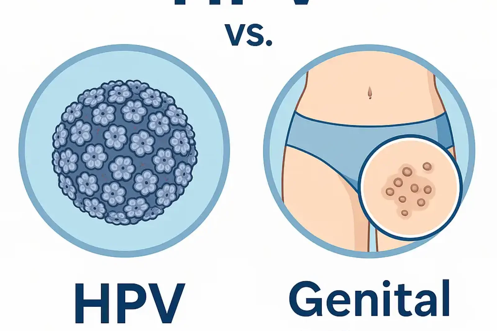 آیا HPV همان زگیل تناسلی است؟